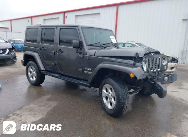 Jeep Wrangler 2016, VIN 1C4HJWEG4GL221523, 4/5