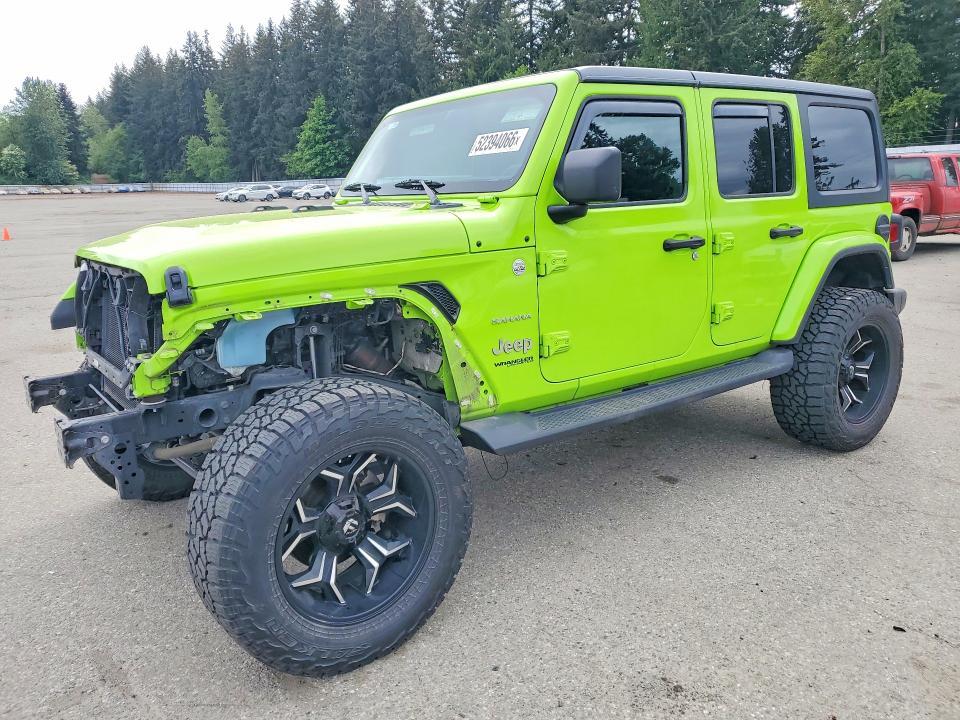 Jeep Wrangler 2021, VIN 1C4HJXCN8MW729446, 3/5