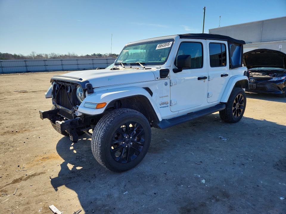 Jeep Wrangler 2022, VIN 1C4HJXDN3NW210062, 3/5