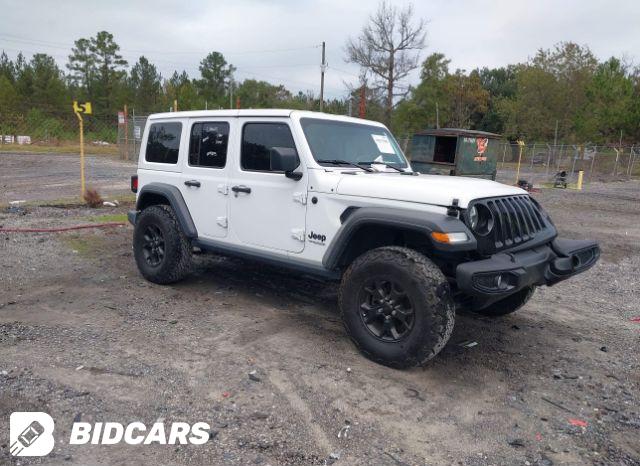 Jeep Wrangler 2021, VIN 1C4HJXDN8MW617454, 3/5
