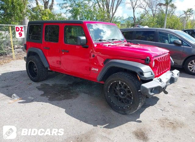 Jeep Wrangler 2018, VIN 1C4HJXEG3JW203459, 3/5