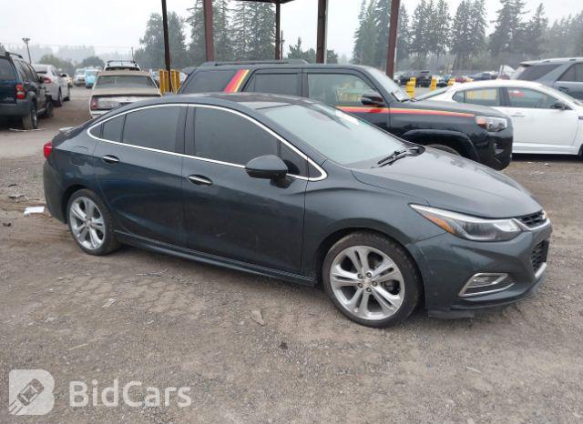Chevrolet Cruze 2017, VIN 1G1BF5SM9H7138166, 9/15