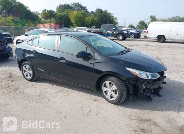 Chevrolet Cruze 2017, VIN 1G1BF5SM9H7138166, 12/15