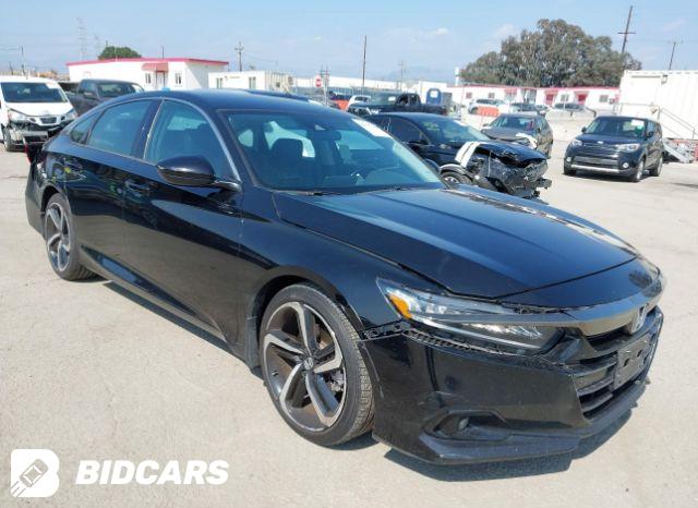 Honda Accord 2022, VIN 1HGCV1F31NA085830, 3/5