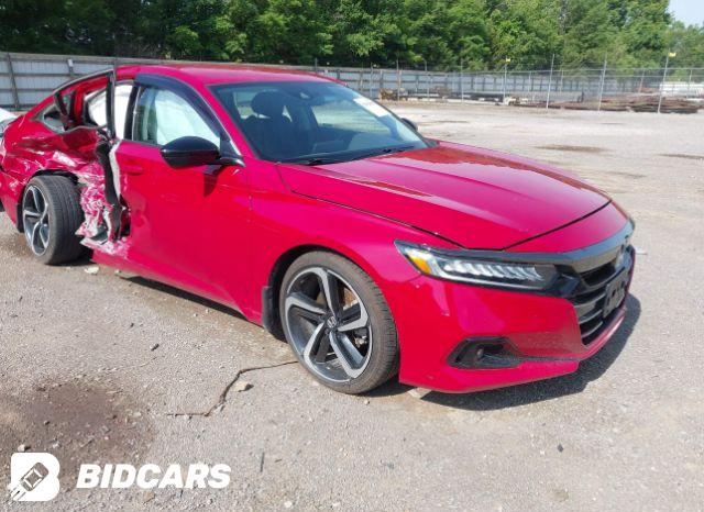 Honda Accord 2022, VIN 1HGCV1F46NA067560, 1/5