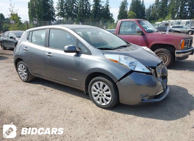 Nissan Leaf 2015, VIN 1N4AZ0CP9FC314780, 1/5