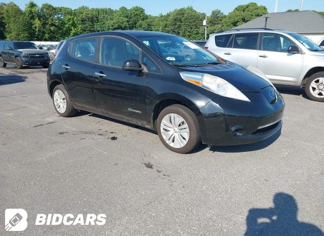 Nissan Leaf 2015, VIN 1N4AZ0CP9FC314780, 3/5