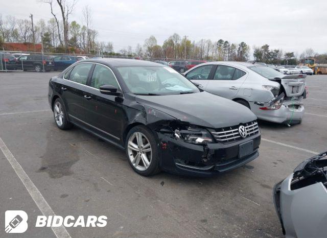 Volkswagen Passat 2014, VIN 1VWBP7A34DC091622, 1/5
