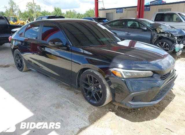 Honda Civic 2022, VIN 2HGFE2F50NH534517, 3/10