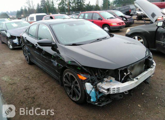 Honda Civic 2022, VIN 2HGFE2F50NH610012, 10/20