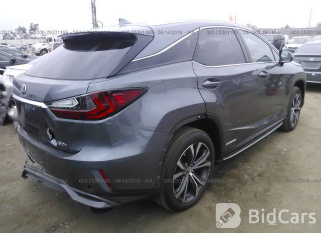 Lexus RX 2019, VIN 2T2BGMCA4KC033328, 3/5