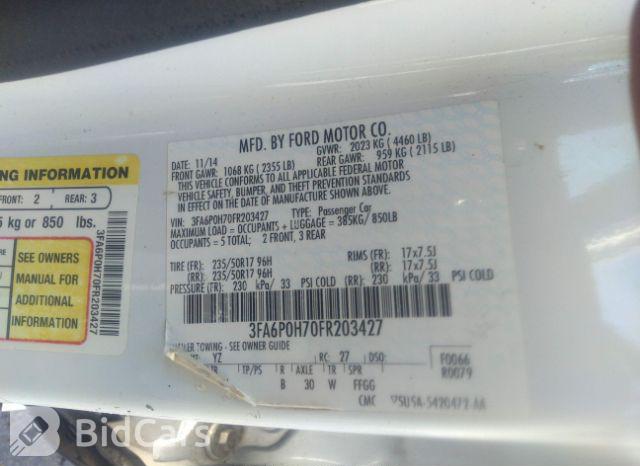 Ford Fusion 2015, VIN 3FA6P0H70FR203427, 8/20