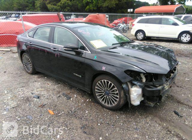 Ford Fusion 2017, VIN 3FA6P0RU9HR285567, 1/5