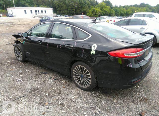 Ford Fusion 2017, VIN 3FA6P0RU9HR285567, 3/5
