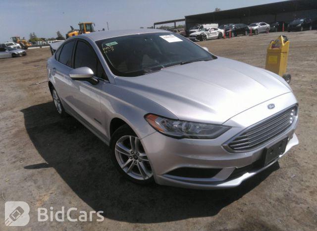 Ford Fusion 2018, VIN 3FA6P0UU5JR253549, 1/19