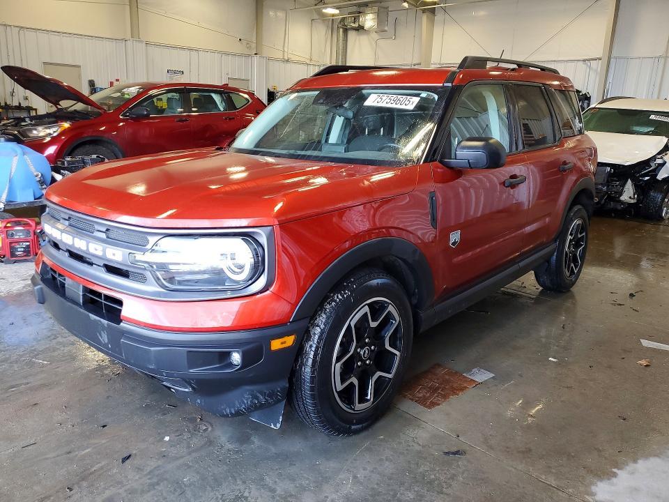 Ford Bronco 2021, VIN 3FMCR9A6XMRA18002, 3/5