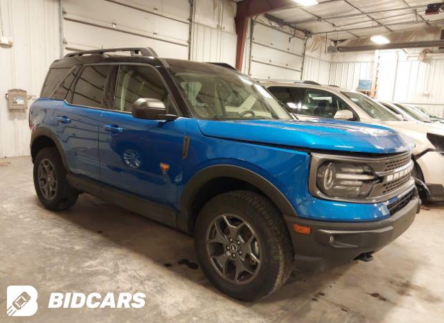 Ford Bronco Sport 2023, VIN 3FMCR9B61PRD95997, 1/5