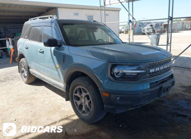 Ford Bronco Sport 2021, VIN 3FMCR9B69MRB26397, 1/11