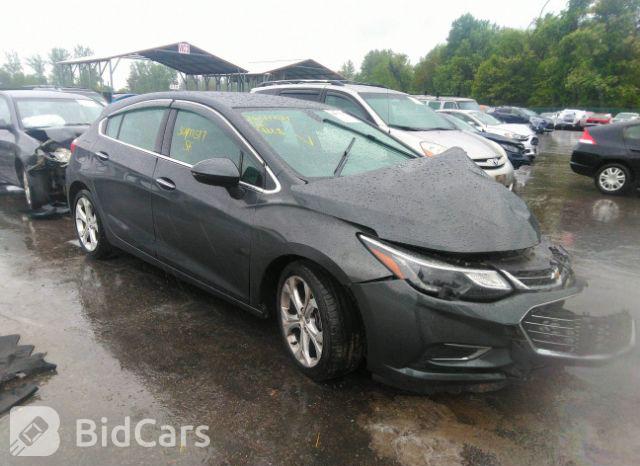 Chevrolet Cruze 2017, VIN 3G1BF6SM4HS510973, 1/5