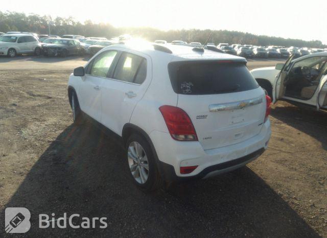 Chevrolet Trax 2018, VIN 3GNCJMSBXJL196220, 3/5
