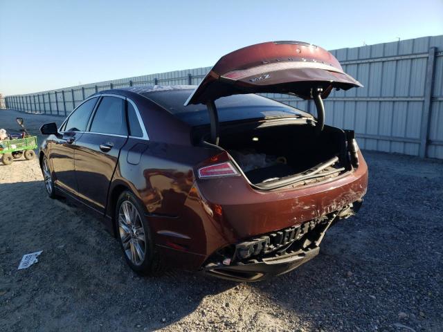 Lincoln MKZ 2015, VIN 3LN6L2LU7FR629447, 3/5