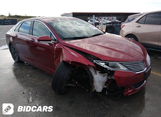 Lincoln Mkz Hybrid 2014, VIN 3LN6L2LU9ER813741, 1/5