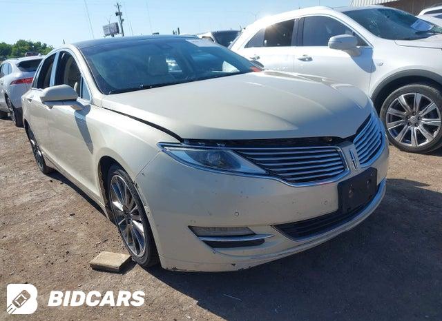 Lincoln Mkz Hybrid 2014, VIN 3LN6L2LU9ER813741, 2/5