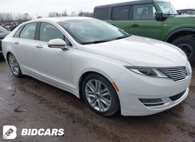 Lincoln Mkz Hybrid 2014, VIN 3LN6L2LU9ER813741, 3/5