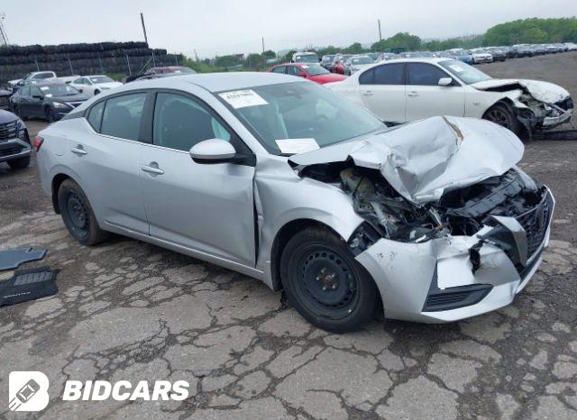 Nissan Sentra 2021, VIN 3N1AB8BV8MY316654, 1/5