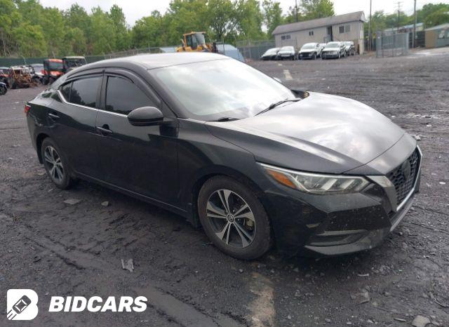 Nissan Sentra 2021, VIN 3N1AB8BV8MY316654, 3/5
