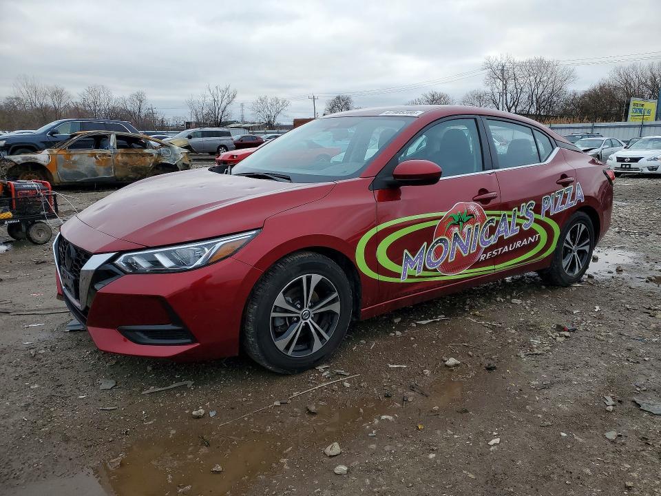Nissan Sentra 2022, VIN 3N1AB8CV6NY284335, 1/5