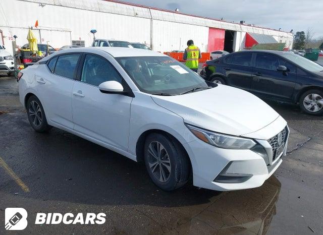 Nissan Sentra 2022, VIN 3N1AB8CV6NY284335, 2/5