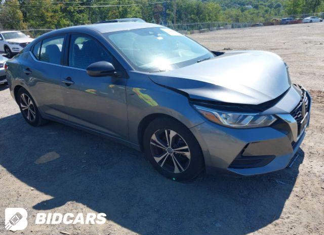 Nissan Sentra 2022, VIN 3N1AB8DV5NY243127, 3/5