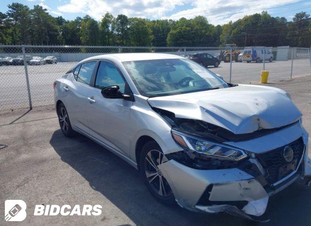 Nissan Sentra 2022, VIN 3N1AB8DV5NY243127, 4/5