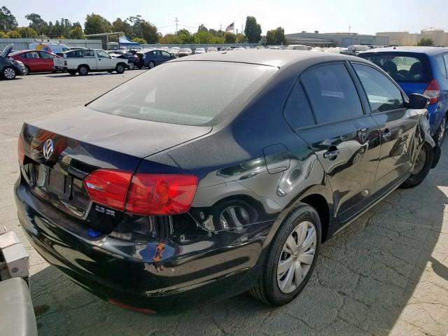 Volkswagen Jetta 2012, VIN 3VWDP7AJ9CM366325, 4/5