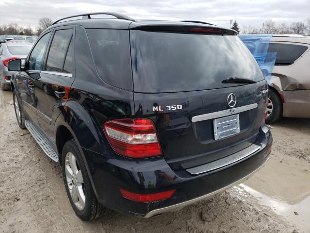 Mercedes-Benz ML-Class 2011, VIN 4JGBB8GB9BA733228, 3/5