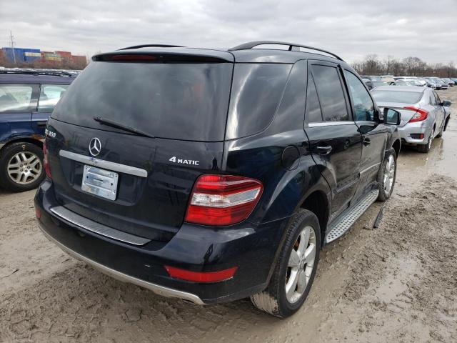 Mercedes-Benz ML-Class 2011, VIN 4JGBB8GB9BA733228, 4/5