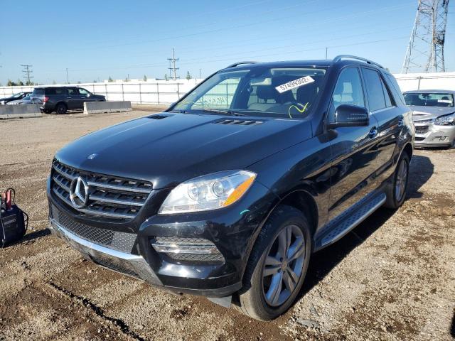Mercedes-Benz ML-Class 2015, VIN 4JGDA5HB8FA586477, 2/5