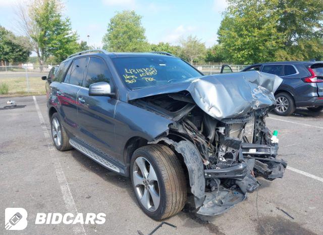 Mercedes-Benz GLE 350 2017, VIN 4JGDA5HB8HA965935, 4/5