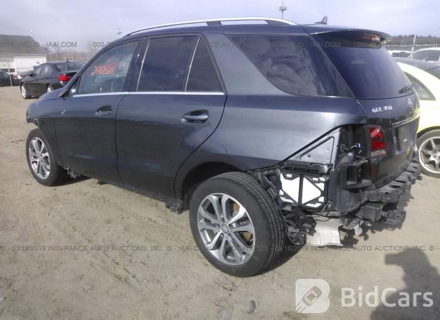 Mercedes-Benz GLE-Class 2016, VIN 4JGDA5HB9GA620654, 3/21