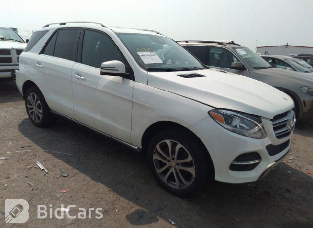 Mercedes-Benz GLE-Class 2016, VIN 4JGDA5HB9GA620654, 20/21