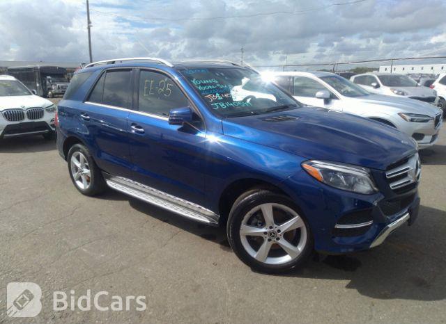 Mercedes-Benz GLE-Class 2018, VIN 4JGDA5HB9JB140549, 1/18