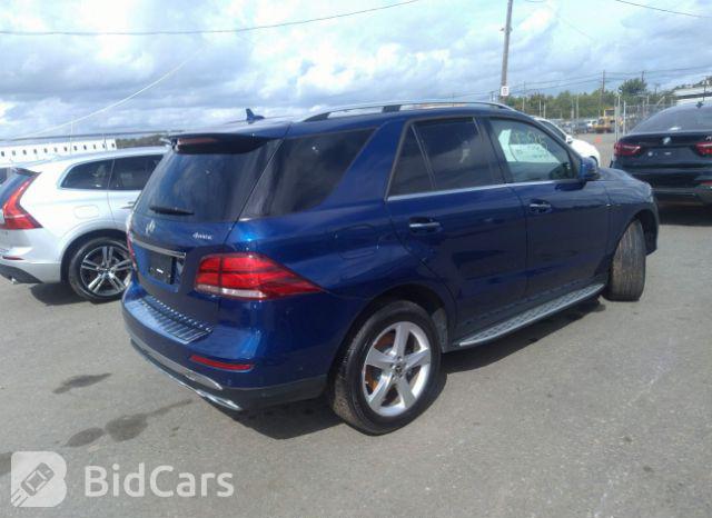 Mercedes-Benz GLE-Class 2018, VIN 4JGDA5HB9JB140549, 4/18