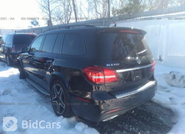 Mercedes-Benz GLS-Class 2017, VIN 4JGDF7DEXHA968185, 3/5