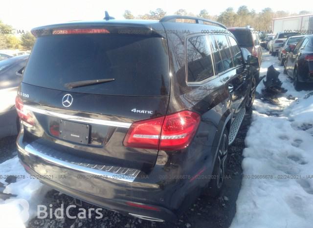 Mercedes-Benz GLS-Class 2017, VIN 4JGDF7DEXHA968185, 4/5