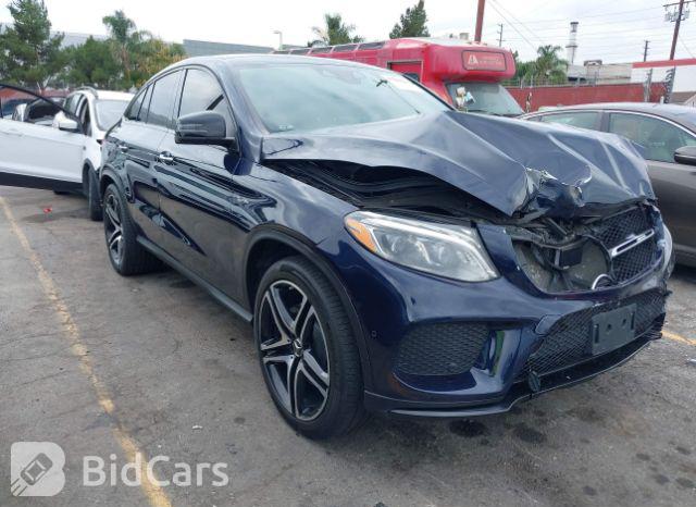 Mercedes-Benz GLE-Class 2018, VIN 4JGED6EB8JA125424, 1/5