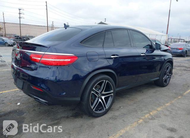 Mercedes-Benz GLE-Class 2018, VIN 4JGED6EB8JA125424, 4/5