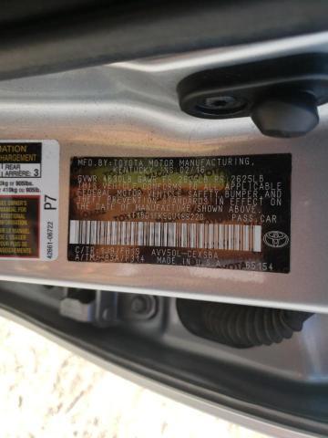 Toyota Camry 2016, VIN 4T1BD1FK5GU188220, 10/21