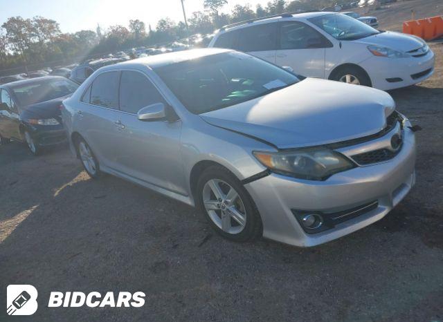 Toyota Camry 2012, VIN 4T4BF1FK4CR218396, 9/11