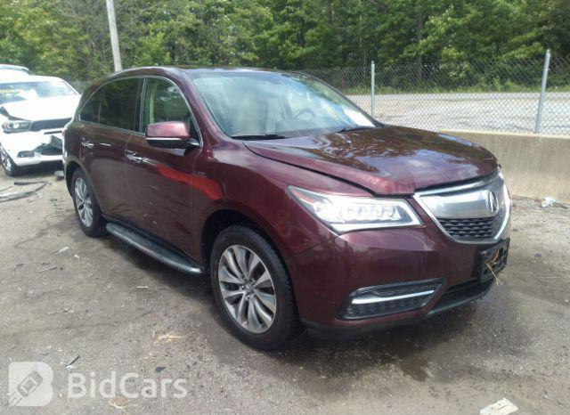 Acura MDX 2014, VIN 5FRYD4H49EB044799, 1/5
